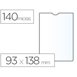 Funda portadocuments Esselte PVC 93x138mm. 100u.